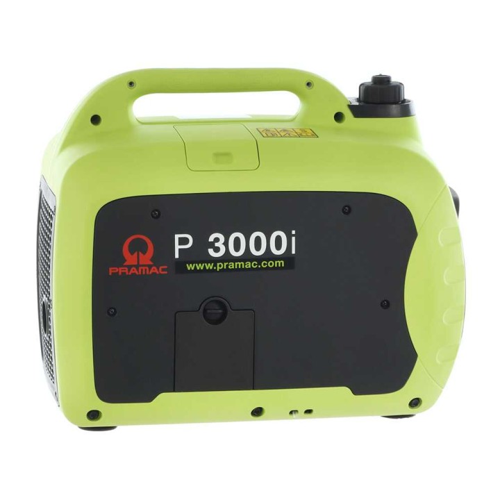 Pramac P3000I invertterigeneraattori, 2,6 kW, 230 V, bensiinikäyttöinen