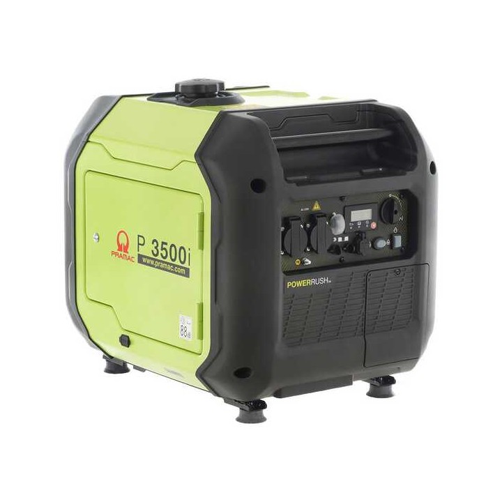 Pramac P3500I invertterigeneraattori 3 3 kW 230 V bensiinikäyttöinen