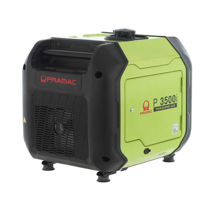 Pramac P3500I invertterigeneraattori, 3,3 kW, 230 V, bensiinikäyttöinen