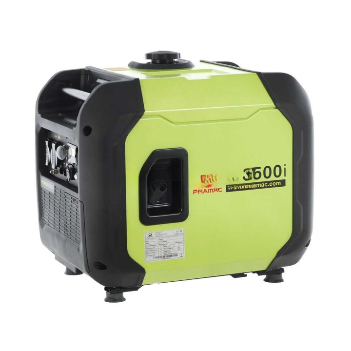 Pramac P3500I invertterigeneraattori, 3,3 kW, 230 V, bensiinikäyttöinen