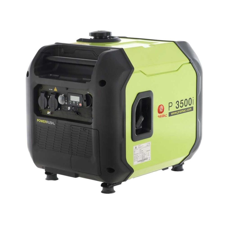 Pramac P3500I invertterigeneraattori, 3,3 kW, 230 V, bensiinikäyttöinen