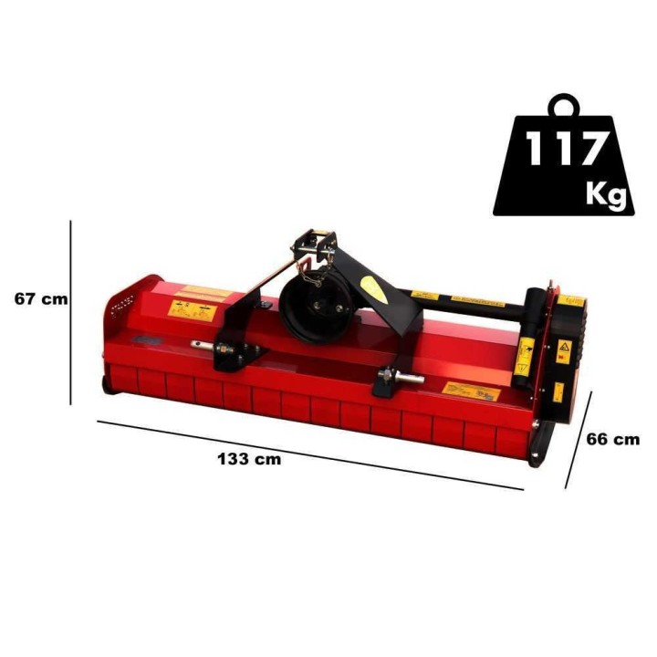 Ceccato Trincione 290 traktorimurskain, 120 cm, 20 vasaraa