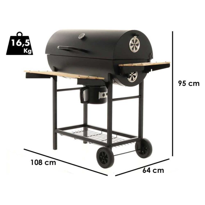 Royal Food CB 450 hiiligrilli, ruostumattomat ritilät, 2 520 cm²