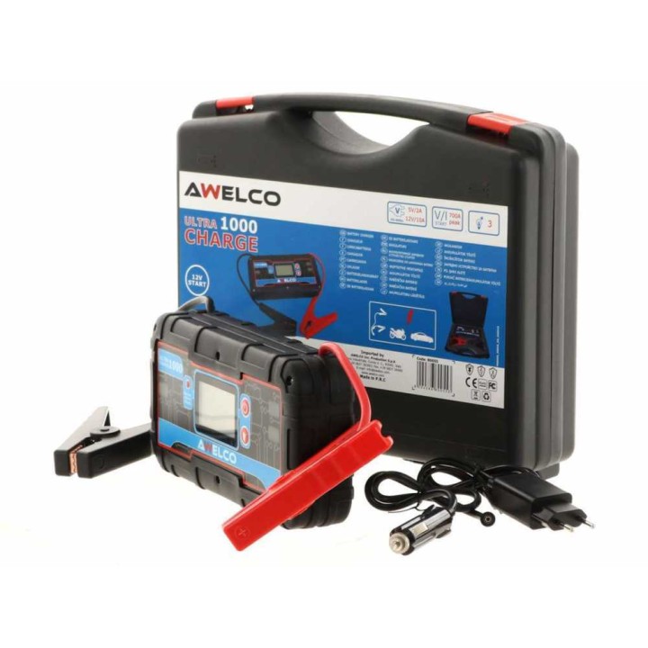 Awelco ULTRA CHARGE 1000 hätäkäynnistin, 700 A, 12 V, 6 000 mAh
