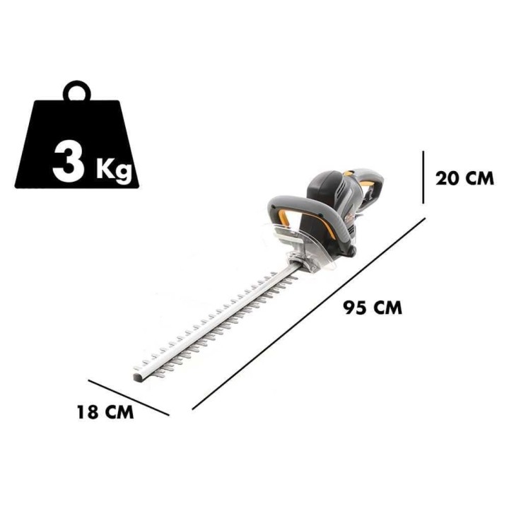 Alpina AHT 500 E sähkökäyttöinen pensasleikkuri, 500 W, 50 cm