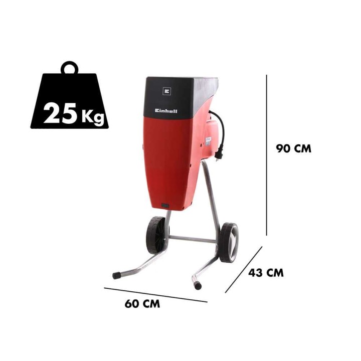 Einhell GC-RS 2540 sähköinen biomurskain, 2 000 W, 40 mm