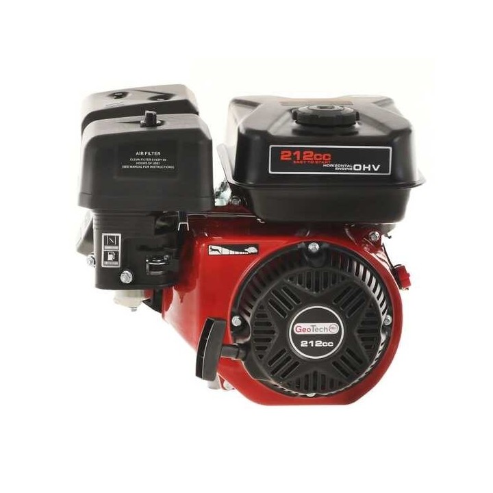 GeoTech Pro 212 cm nelitahtinen bensiinimoottori 7 5 HP vaakasuora akseli