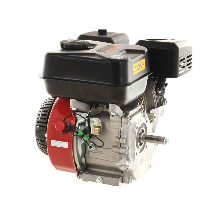 GeoTech-Pro 212 cm³ nelitahtinen bensiinimoottori, 7,5 HP, vaakasuora akseli