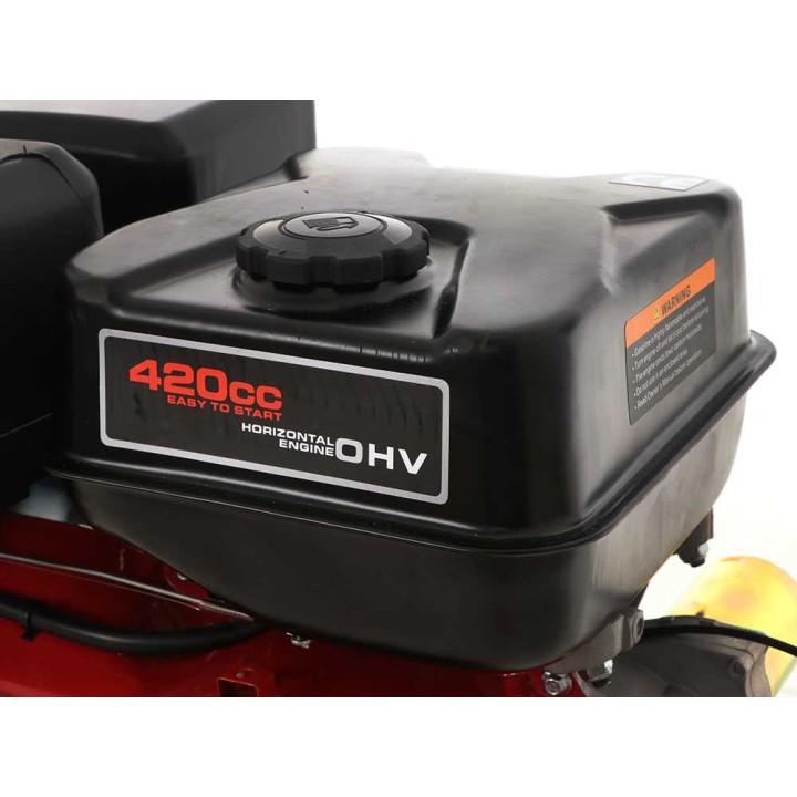 GeoTech-Pro 420 cc bensiinimoottori, vaakasuora akseli, 12 HP, sähkökäynnistys