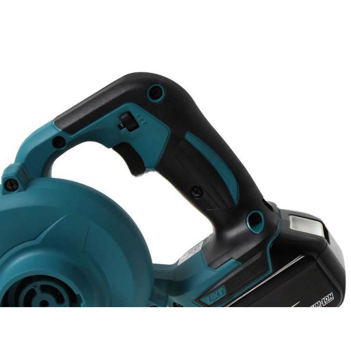 Makita Dub186Z -akkupuhallin, 18 V, 3 Ah, akku ja laturi
