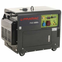 Pramac PMD5050s dieselgeneraattori 3 6 kW kolmivaiheinen AVR sähkökäynnistys