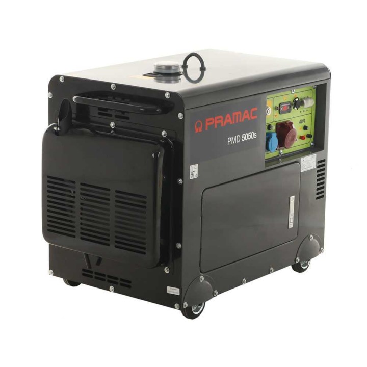 Pramac PMD5050s dieselgeneraattori, 3,6 kW, kolmivaiheinen, AVR, sähkökäynnistys
