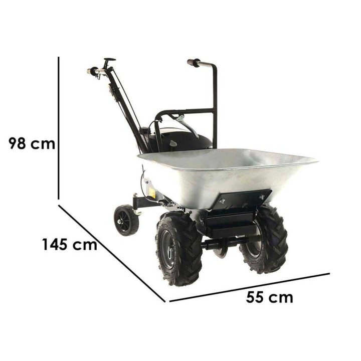 Carry MC 85 RH moottorikottikärry, Honda GCVx 170, 5,5 HP, 85 l