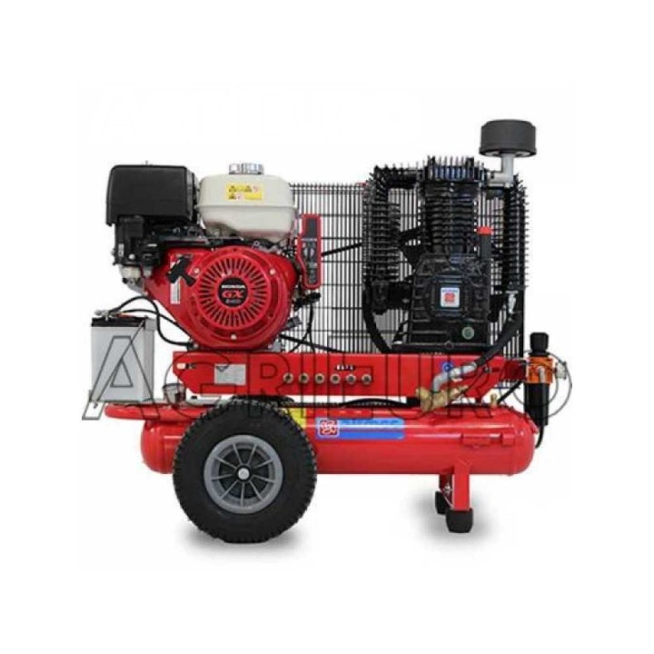 Airmec TTS 34110/900 motokompressori, Honda GX340, 900 l/min, 11 bar