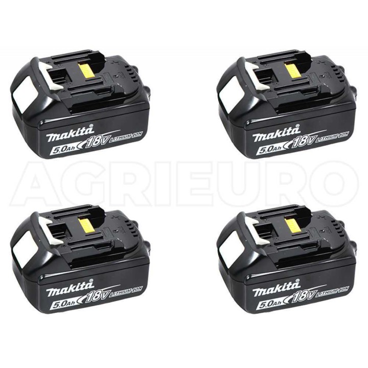 Makita KITENERGY 18V5Ah Li BL1850Bx4 +DC18RD akku- ja laturisarja