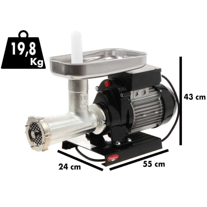 Reber 9500 N N.22 sähköinen lihamylly, 600 W, 230 V