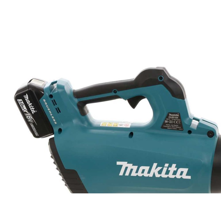 Makita DUB184Z akkukäyttöinen lehtipuhallin, 18 V, 3 Ah