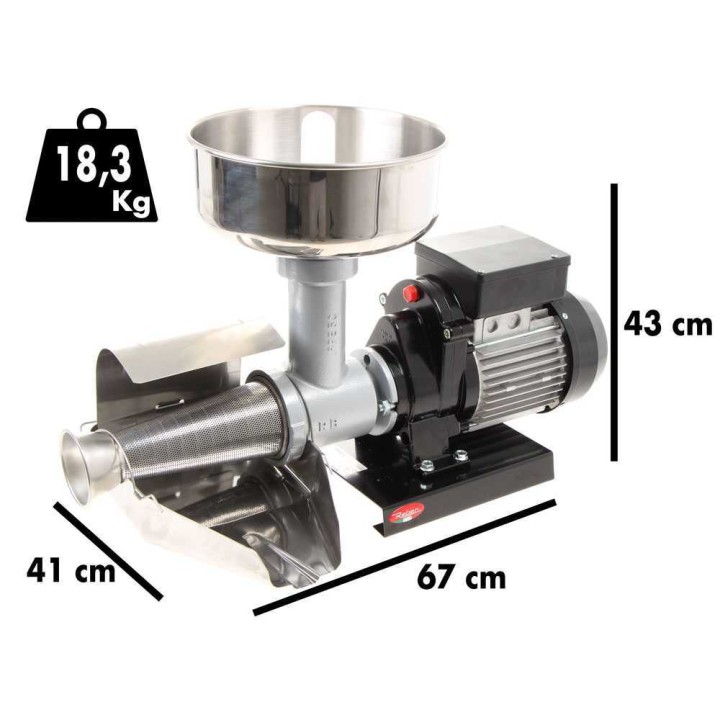 Reber 9000N N.5-tomaattimylly, 600 W, 230 V