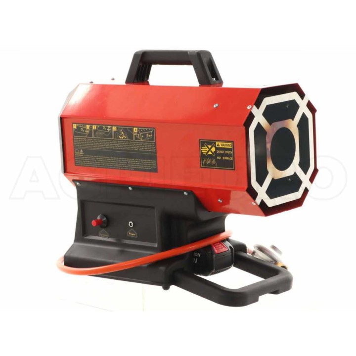 Geotech BGH 2000 I lämminilmageneraattori, kaasu, 9–20 kW, 18 V akkukäyttöinen puhallin