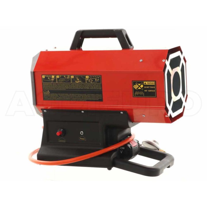Geotech BGH 2000 I lämminilmageneraattori, kaasu, 9–20 kW, 18 V akkukäyttöinen puhallin