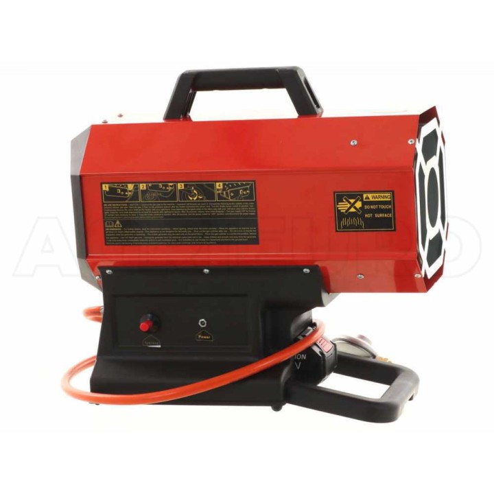 Geotech BGH 2000 I lämminilmageneraattori, kaasu, 9–20 kW, 18 V akkukäyttöinen puhallin