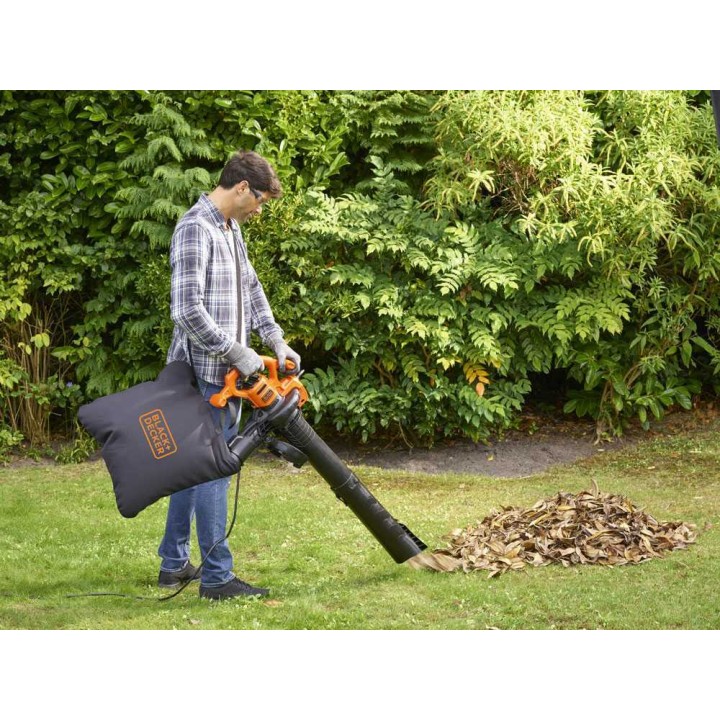 Black & Decker BEBLV260 lehtipuhallin ja -imuri, 2 600 W, 3-in-1