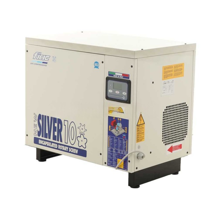 FIAC New Silver 10 ruuvikompressori, 10 HP, 860 l/min, 10 bar, 400 V