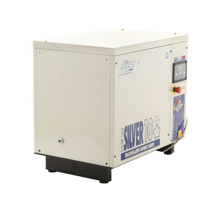 FIAC New Silver 10 ruuvikompressori, 10 HP, 860 l/min, 10 bar, 400 V