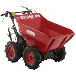 GEOTRAK 400 nelivetoinen moottorikärry dumper lavalla 400 kg Loncin G200F 6 HP
