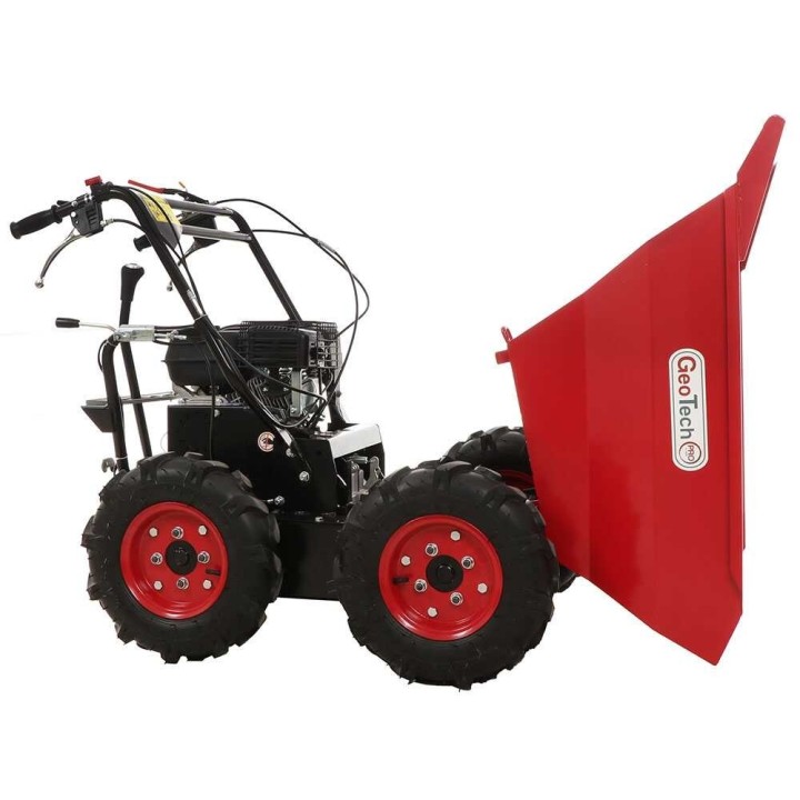 GEOTRAK 400 nelivetoinen moottorikärry dumper-lavalla, 400 kg, Loncin G200F 6 HP