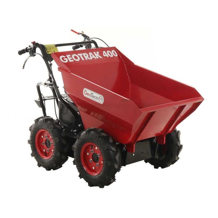 GEOTRAK 400 nelivetoinen moottorikärry dumper-lavalla, 400 kg, Loncin G200F 6 HP