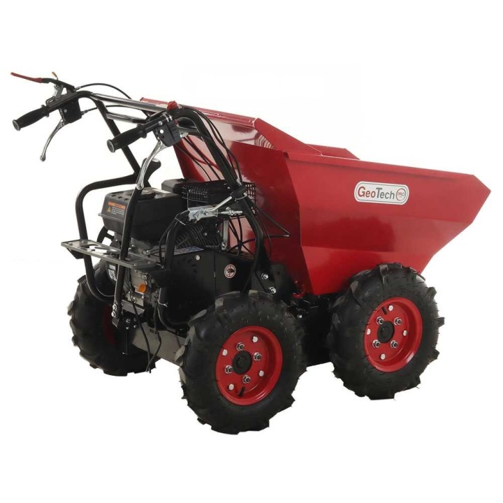 GEOTRAK 400 nelivetoinen moottorikärry dumper-lavalla, 400 kg, Loncin G200F 6 HP