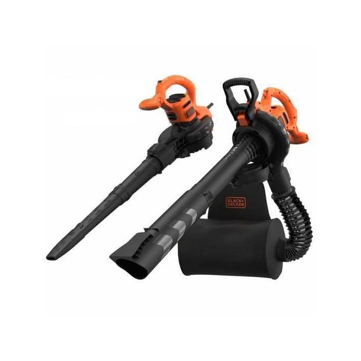 Black Decker BEBLV290 sähköinen 3 in 1 lehtipuhallin ja imuri 2 900 W