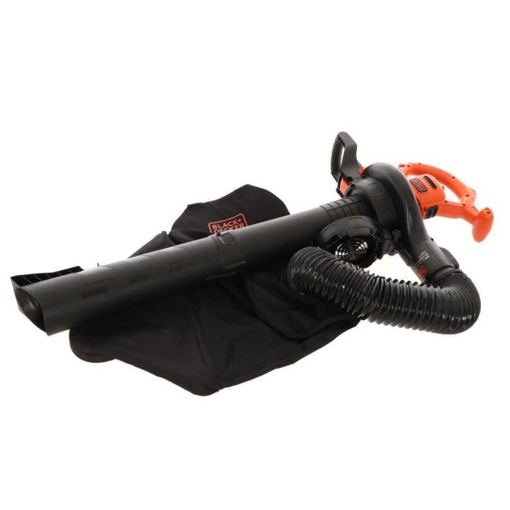 Black & Decker BEBLV290 sähköinen 3-in-1-lehtipuhallin ja -imuri, 2 900 W