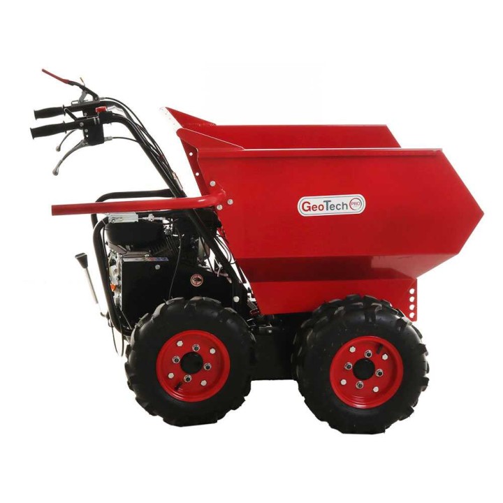 GeoTech Pro GEOTRAK 500 -moottorikärry, 500 kg, 6 HP