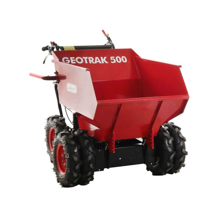 GeoTech Pro GEOTRAK 500 -moottorikärry, 500 kg, 6 HP