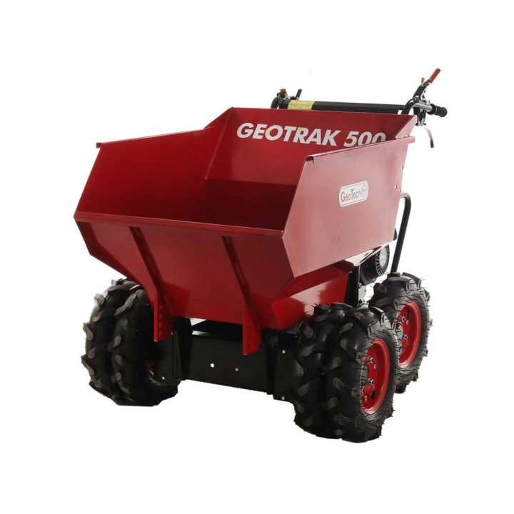 GeoTech Pro GEOTRAK 500 -moottorikärry, 500 kg, 6 HP