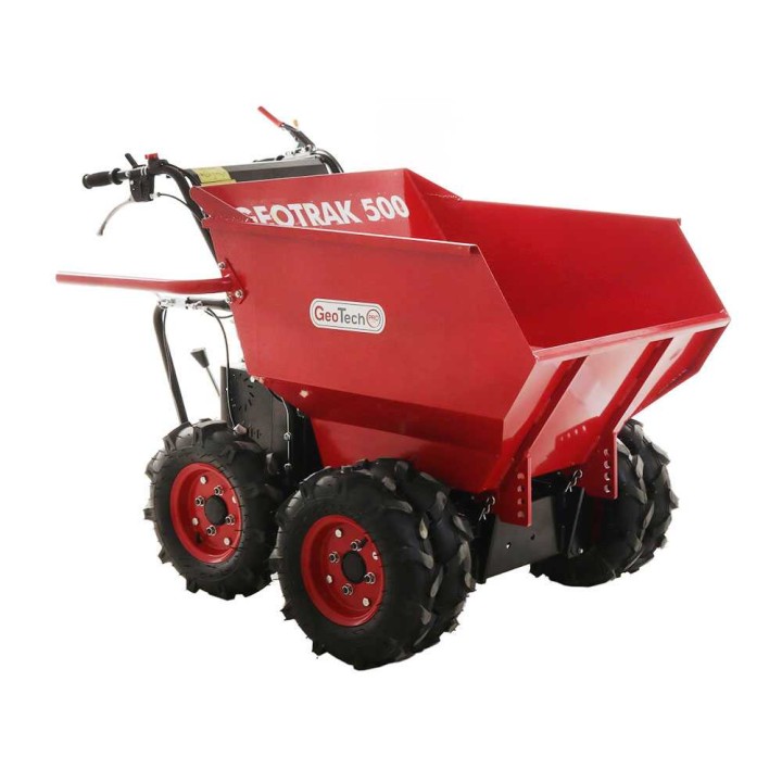 GeoTech Pro GEOTRAK 500 -moottorikärry, 500 kg, 6 HP