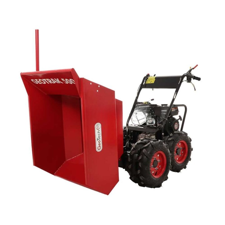GeoTech Pro GEOTRAK 500 -moottorikärry, 500 kg, 6 HP