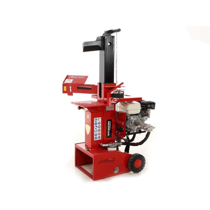 Ceccato Olindo BULL SPL12H GX200 pystymallinen halkomakone, Honda 6,5 HP, 12 t