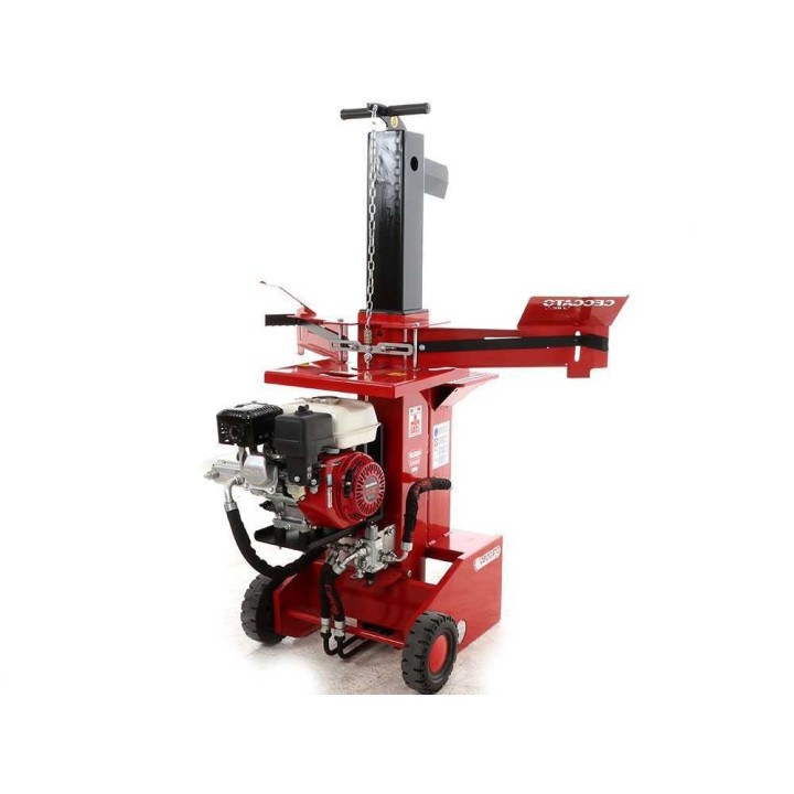 Ceccato Olindo BULL SPL12H GX200 pystymallinen halkomakone, Honda 6,5 HP, 12 t