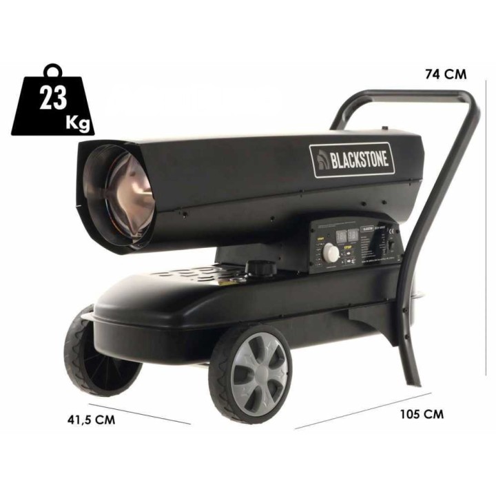 BlackStone BDH 40 KW dieselkäyttöinen lämminilmageneraattori, 40 kW
