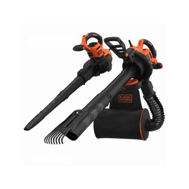 Black Decker BEBLV301 QS 3 in 1 lehtipuhallin imuri ja silppuri 3 000 W
