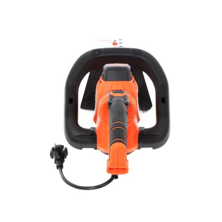 Black & Decker BEHTS551-QS sähköinen pensasleikkuri, 650 W, 60 cm