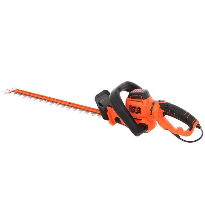 Black & Decker BEHTS551-QS sähköinen pensasleikkuri, 650 W, 60 cm