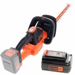 Black Decker BCHTS3625L1 akkukäyttöinen pensasleikkuri 36 V 55 cm 2 5 Ah