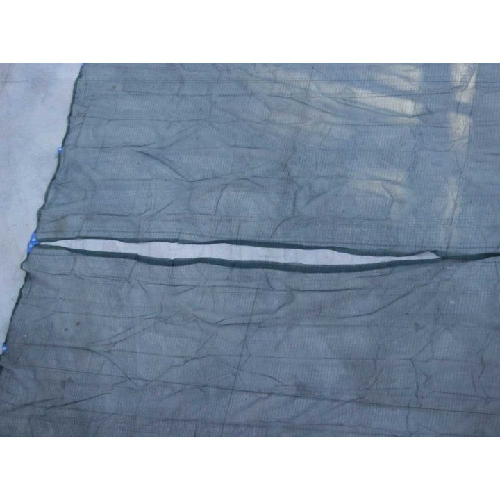 10 × 10 m antispina-verkko oliivien keruuseen, 95 g/m², halkio ja purjerenkaat