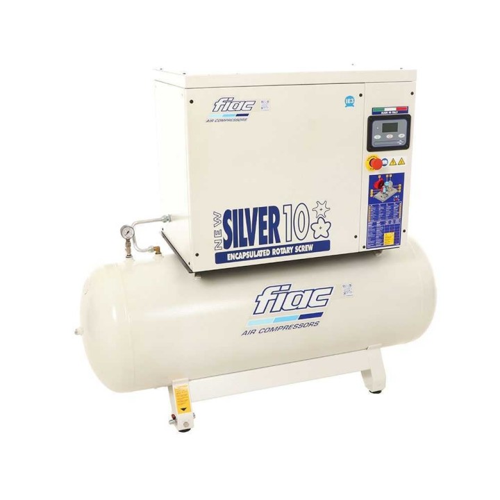 FIAC New Silver 10/300 ruuvikompressori, 10 HP, 270 l, 400 V