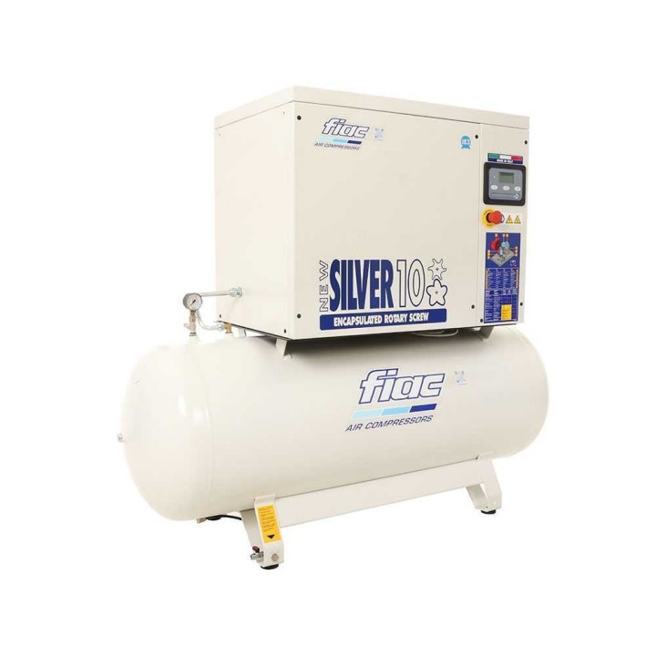 FIAC New Silver 10/300 ruuvikompressori, 10 HP, 270 l, 400 V