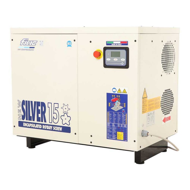 FIAC New Silver 15 ruuvikompressori, 15 HP, 10 bar, 1 430 l/min, 400 V